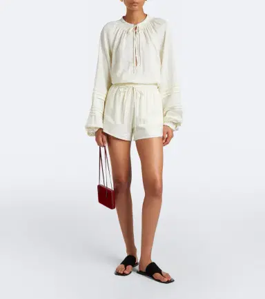 Xu Zhi Oversized embroidered blouse | Thumbnail 2 Xu Zhi Oversized embroidered blouse | Thumbnail 2