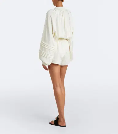 Xu Zhi Floral embroidered shorts | Thumbnail 2 Xu Zhi Floral embroidered shorts | Thumbnail 2