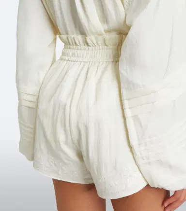 Xu Zhi Floral embroidered shorts | Thumbnail 3 Xu Zhi Floral embroidered shorts | Thumbnail 3