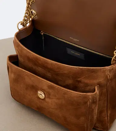 Saint Laurent Niki Medium suede shoulder bag | Thumbnail 2 Saint Laurent Niki Medium suede shoulder bag | Thumbnail 2