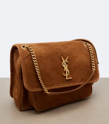 Saint Laurent Niki Medium suede shoulder bag | Thumbnail 3 Saint Laurent Niki Medium suede shoulder bag | Thumbnail 3