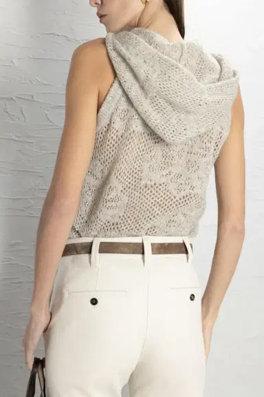Brunello Cucinelli Glam Hooded Vest | Thumbnail 4 Brunello Cucinelli Glam Hooded Vest | Thumbnail 4