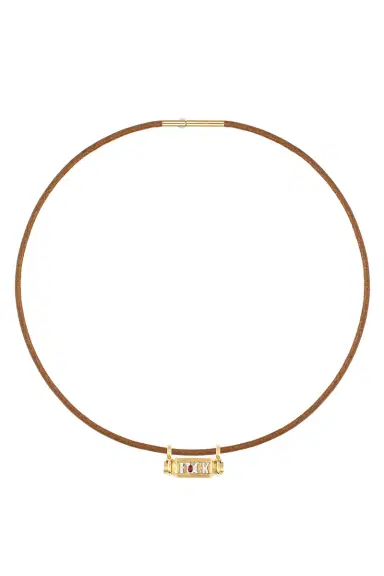 Marie Lichtenberg Ruby Fuck Smash Locket Necklace | Thumbnail 1 Marie Lichtenberg Ruby Fuck Smash Locket Necklace | Thumbnail 1
