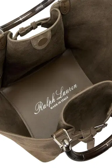 Ralph Lauren The Ralph Calf-Suede Tote | Thumbnail 3 Ralph Lauren The Ralph Calf-Suede Tote | Thumbnail 3