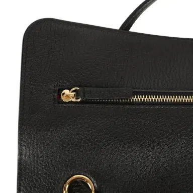 Chanel Chanel Maxi "Souplissimo" Small Flap Bag Black Grained Calfskin Gold Hardware | Thumbnail 8 Chanel Chanel Maxi "Souplissimo" Small Flap Bag Black Grained Calfskin Gold Hardware | Thumbnail 8