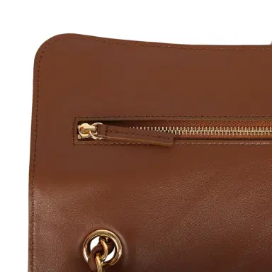 Chanel Chanel Maxi "Souplissimo" Small Flap Bag Camel Suede Gold Hardware | Thumbnail 8 Chanel Chanel Maxi "Souplissimo" Small Flap Bag Camel Suede Gold Hardware | Thumbnail 8