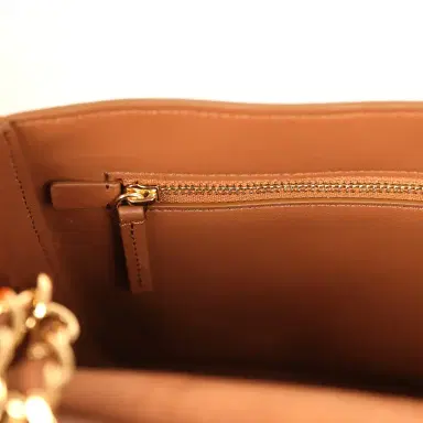 Chanel Chanel Maxi "Souplissimo" Small Flap Bag Camel Suede Gold Hardware | Thumbnail 10 Chanel Chanel Maxi "Souplissimo" Small Flap Bag Camel Suede Gold Hardware | Thumbnail 10