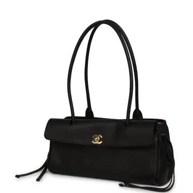 Chanel Chanel Small "Urban Essential" East West Shopping Tote Black Caviar Gold Hardware | Thumbnail 5 Chanel Chanel Small "Urban Essential" East West Shopping Tote Black Caviar Gold Hardware | Thumbnail 5