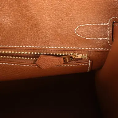 HERMÈS Hermes Birkin 30 Gold Togo Gold Hardware | Thumbnail 9 HERMÈS Hermes Birkin 30 Gold Togo Gold Hardware | Thumbnail 9