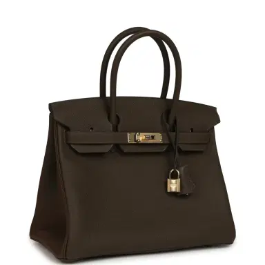 HERMÈS Hermes Birkin 30 Vert Loden Togo Permabrass Hardware | Thumbnail 2 HERMÈS Hermes Birkin 30 Vert Loden Togo Permabrass Hardware | Thumbnail 2