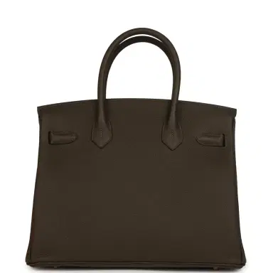 HERMÈS Hermes Birkin 30 Vert Loden Togo Permabrass Hardware | Thumbnail 4 HERMÈS Hermes Birkin 30 Vert Loden Togo Permabrass Hardware | Thumbnail 4