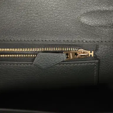 HERMÈS Hermes Birkin 30 Vert Mangrove Togo Gold Hardware | Thumbnail 9 HERMÈS Hermes Birkin 30 Vert Mangrove Togo Gold Hardware | Thumbnail 9