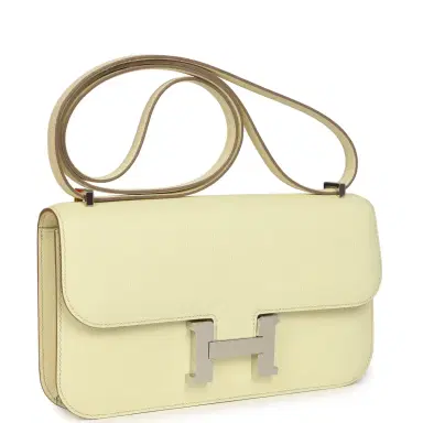 HERMÈS Hermes Constance Elan Jaune Milton Epsom Palladium Hardware | Thumbnail 2 HERMÈS Hermes Constance Elan Jaune Milton Epsom Palladium Hardware | Thumbnail 2
