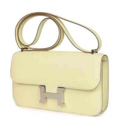 HERMÈS Hermes Constance Elan Jaune Milton Epsom Palladium Hardware | Thumbnail 5 HERMÈS Hermes Constance Elan Jaune Milton Epsom Palladium Hardware | Thumbnail 5