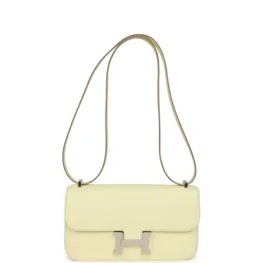 HERMÈS Hermes Constance Elan Jaune Milton Epsom Palladium Hardware | Thumbnail 7 HERMÈS Hermes Constance Elan Jaune Milton Epsom Palladium Hardware | Thumbnail 7