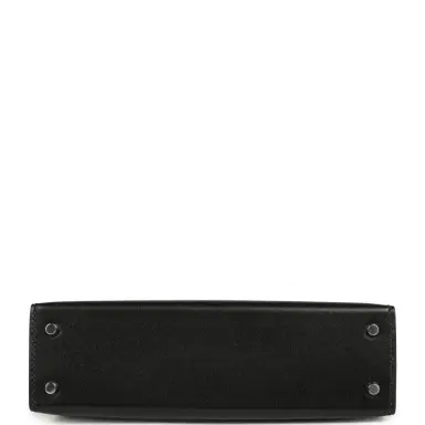 HERMÈS Hermes Kelly Sellier 20 Black Box Palladium Hardware | Thumbnail 6 HERMÈS Hermes Kelly Sellier 20 Black Box Palladium Hardware | Thumbnail 6