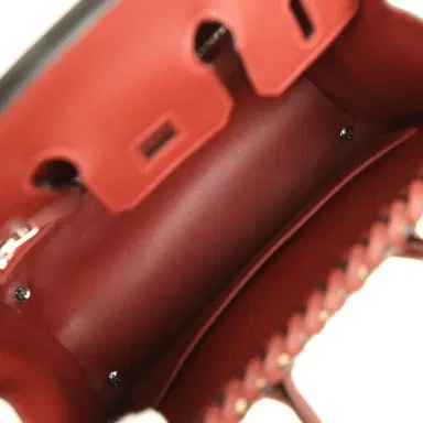 HERMÈS Hermes Picnic Birkin 25 Rouge H Swift Palladium Hardware | Thumbnail 8 HERMÈS Hermes Picnic Birkin 25 Rouge H Swift Palladium Hardware | Thumbnail 8