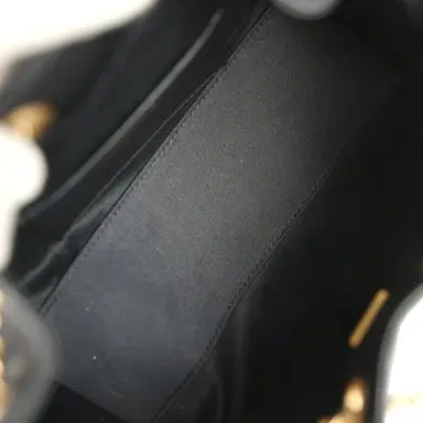 Chanel Pre-owned Chanel Mini 25 Hobo Bag Black Caviar Antique Gold Hardware | Thumbnail 8 Chanel Pre-owned Chanel Mini 25 Hobo Bag Black Caviar Antique Gold Hardware | Thumbnail 8