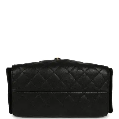 Chanel Pre-owned Chanel Small 25 Hobo Bag Black Caviar Antique Gold Hardware | Thumbnail 7 Chanel Pre-owned Chanel Small 25 Hobo Bag Black Caviar Antique Gold Hardware | Thumbnail 7