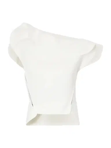 Maticevski Whirl Asymmetric Layered Crepe Top | Thumbnail 1 Maticevski Whirl Asymmetric Layered Crepe Top | Thumbnail 1