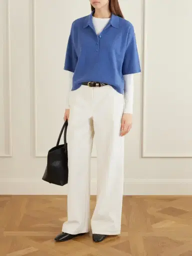 TWP Ss Polo Cashmere-knitted Polo Shirt | Thumbnail 2 TWP Ss Polo Cashmere-knitted Polo Shirt | Thumbnail 2