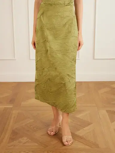 Ulla Johnson Inez Satin Midi Skirt | Thumbnail 3 Ulla Johnson Inez Satin Midi Skirt | Thumbnail 3