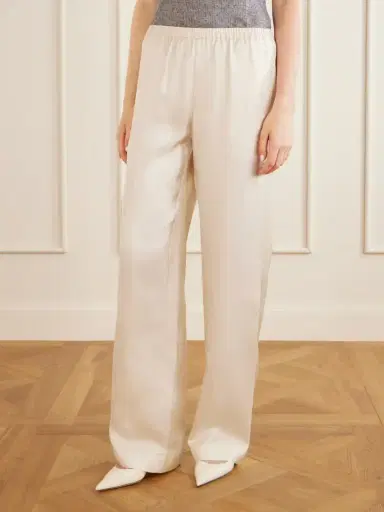 Loulou de Saison Alera Silk Wide-leg Pants | Thumbnail 3 Loulou de Saison Alera Silk Wide-leg Pants | Thumbnail 3