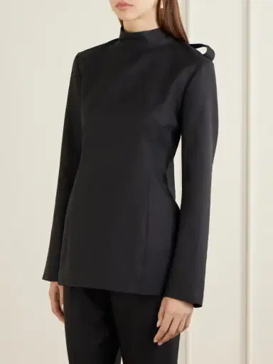 Heirlome Yasmin Silk-twill Blouse | Thumbnail 3 Heirlome Yasmin Silk-twill Blouse | Thumbnail 3
