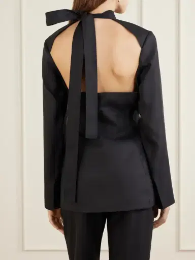 Heirlome Yasmin Silk-twill Blouse | Thumbnail 4 Heirlome Yasmin Silk-twill Blouse | Thumbnail 4