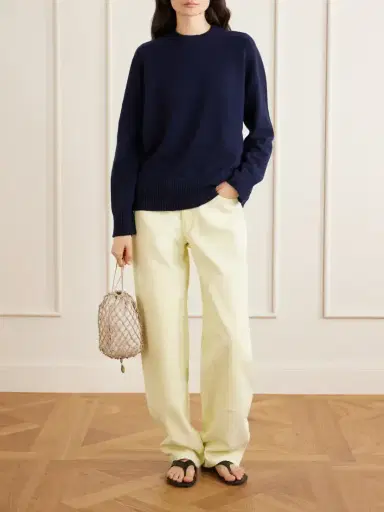 Loulou de Saison Baltra Cashmere Sweater | Thumbnail 2 Loulou de Saison Baltra Cashmere Sweater | Thumbnail 2