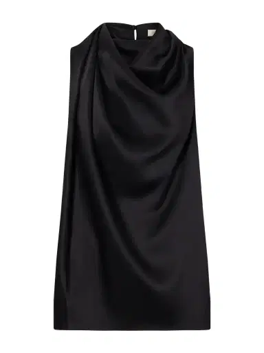 Heirlome Kate Draped Silk-satin Top | Thumbnail 1 Heirlome Kate Draped Silk-satin Top | Thumbnail 1