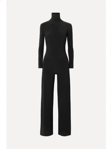 Norma Kamali Stretch-jersey Turtleneck Jumpsuit | Thumbnail 1 Norma Kamali Stretch-jersey Turtleneck Jumpsuit | Thumbnail 1