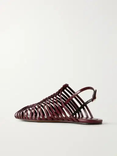 Dries Van Noten Leather Braided Sandals | Thumbnail 3 Dries Van Noten Leather Braided Sandals | Thumbnail 3