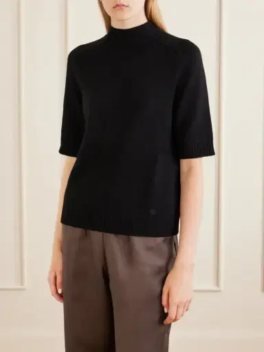 Loulou de Saison Ruth Ribbed Cashmere Sweater | Thumbnail 3 Loulou de Saison Ruth Ribbed Cashmere Sweater | Thumbnail 3