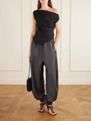 RÓHE Virgin Wool Wide-leg Balloon Pants | Thumbnail 2 RÓHE Virgin Wool Wide-leg Balloon Pants | Thumbnail 2