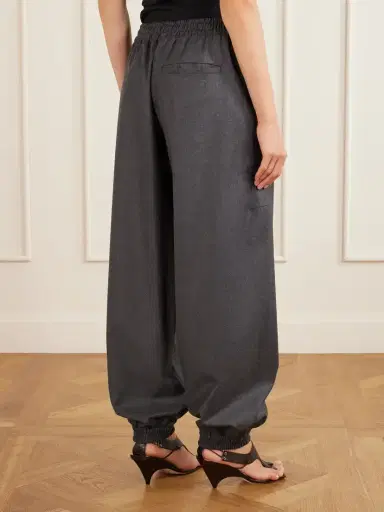 RÓHE Virgin Wool Wide-leg Balloon Pants | Thumbnail 4 RÓHE Virgin Wool Wide-leg Balloon Pants | Thumbnail 4