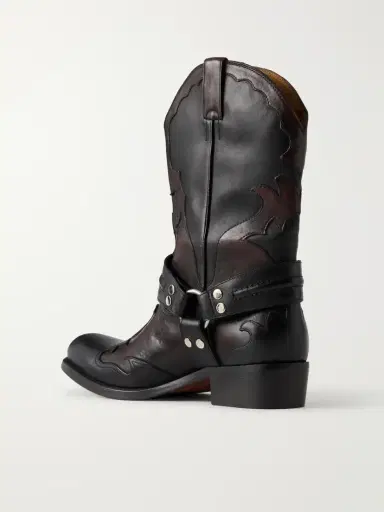Versace Cowboy 30 Leather Ankle Boots | Thumbnail 3 Versace Cowboy 30 Leather Ankle Boots | Thumbnail 3