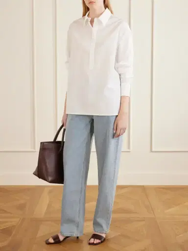 Loulou de Saison Samur Organic High-rise Straight-leg Jeans | Thumbnail 2 Loulou de Saison Samur Organic High-rise Straight-leg Jeans | Thumbnail 2