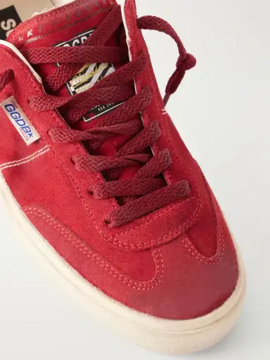 Golden Goose Soul-star Leather-trimmed Suede Sneakers | Thumbnail 5 Golden Goose Soul-star Leather-trimmed Suede Sneakers | Thumbnail 5