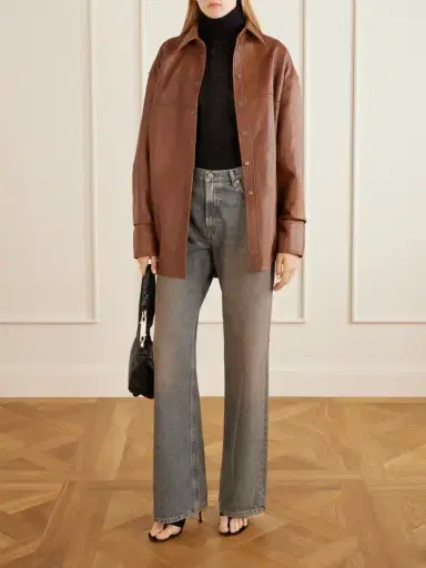 Haikure Victoria Leather Shirt | Thumbnail 2 Haikure Victoria Leather Shirt | Thumbnail 2