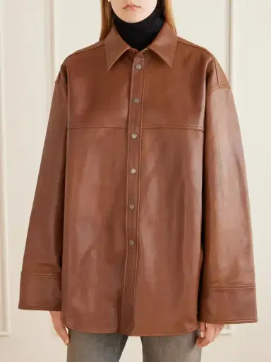 Haikure Victoria Leather Shirt | Thumbnail 3 Haikure Victoria Leather Shirt | Thumbnail 3