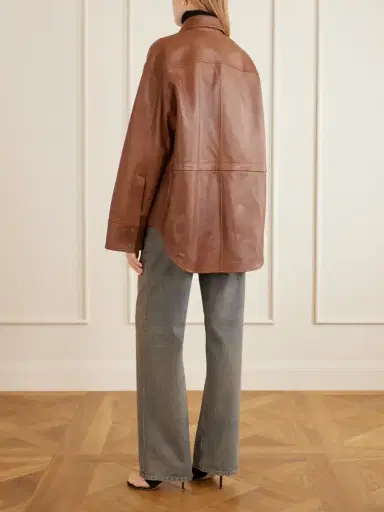 Haikure Victoria Leather Shirt | Thumbnail 4 Haikure Victoria Leather Shirt | Thumbnail 4