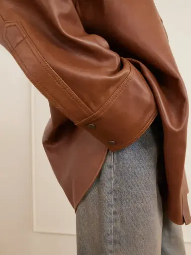 Haikure Victoria Leather Shirt | Thumbnail 5 Haikure Victoria Leather Shirt | Thumbnail 5