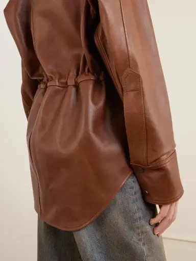 Haikure Victoria Leather Shirt | Thumbnail 6 Haikure Victoria Leather Shirt | Thumbnail 6