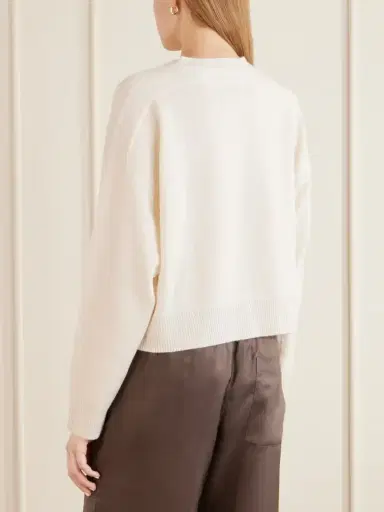 Loulou de Saison Anzor Cashmere Sweater | Thumbnail 4 Loulou de Saison Anzor Cashmere Sweater | Thumbnail 4
