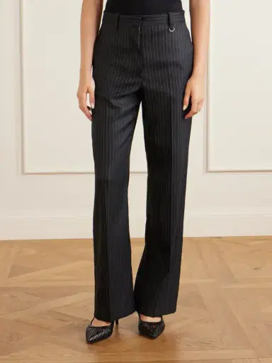 Isabel Marant Noanda Striped Wool-blend Straight-leg Pants | Thumbnail 3 Isabel Marant Noanda Striped Wool-blend Straight-leg Pants | Thumbnail 3