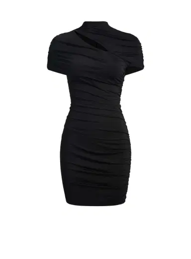 Balmain Draped jersey bodycon dress | Thumbnail 1 Balmain Draped jersey bodycon dress | Thumbnail 1