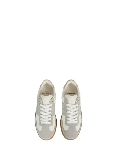 Balmain Swan sneakers in smooth leather and suede | Thumbnail 6 Balmain Swan sneakers in smooth leather and suede | Thumbnail 6
