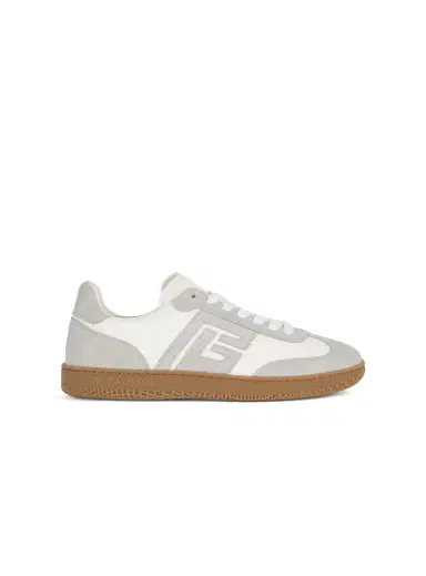 Balmain Swan sneakers in smooth leather and suede | Thumbnail 1 Balmain Swan sneakers in smooth leather and suede | Thumbnail 1