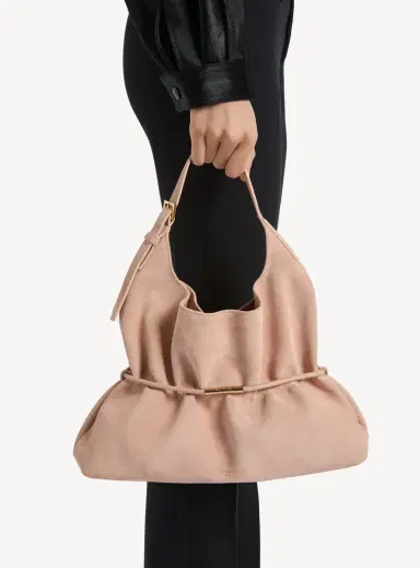 Balmain SPHYNX medium bag in suede | Thumbnail 2 Balmain SPHYNX medium bag in suede | Thumbnail 2